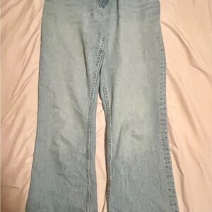 ASOS Light Blue Flare Jeans